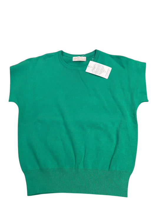 Sweater Short Sleeve By Leela & Lavender In Green, Size: M