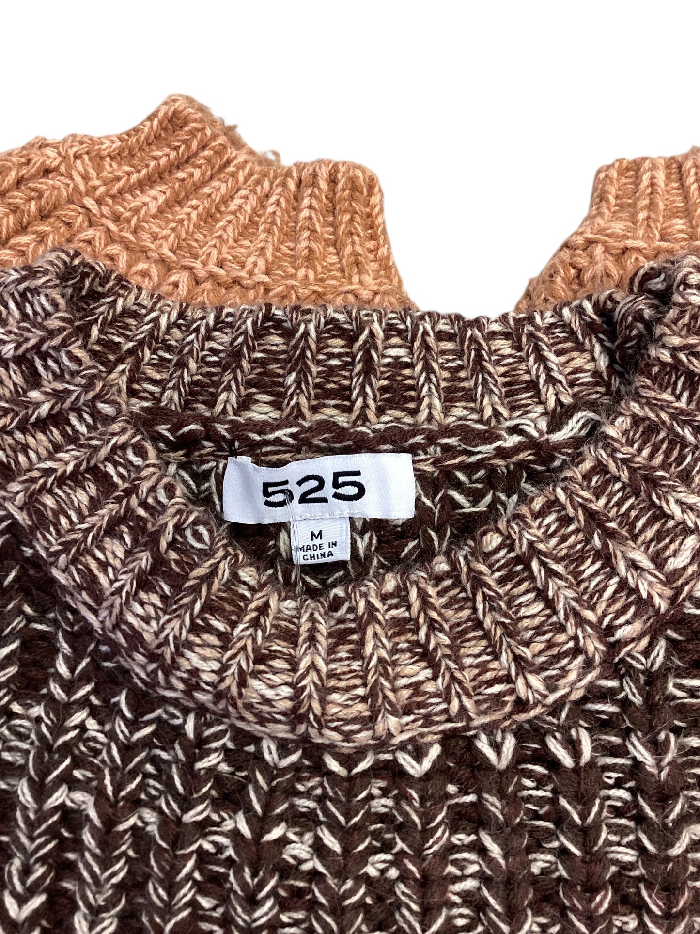 Sweater By 525 In Brown, Size: M