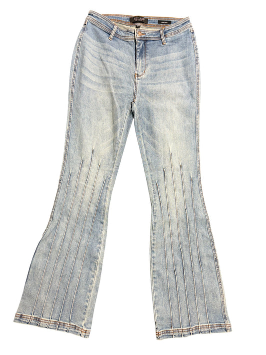 Jeans Boot Cut By Judy Blue In Blue Denim, Size: 10