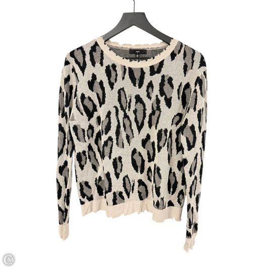 Sweater By Fate In Animal Print, Size: L