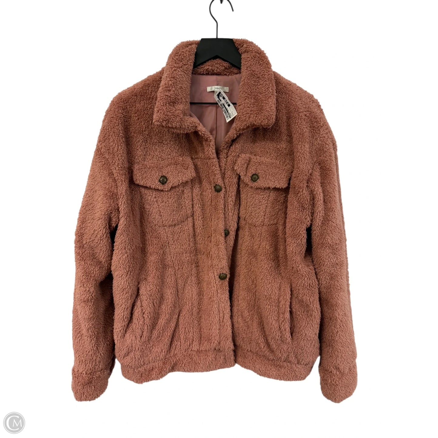 Jacket Shirt By Jodifl In Pink, Size: L