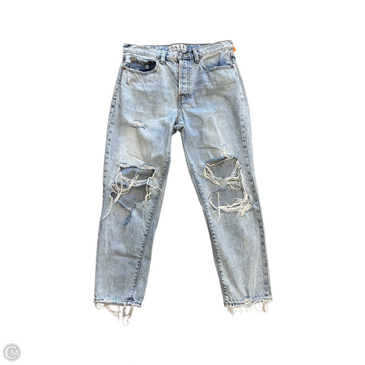 Jeans Boyfriend By Daze Denim In Blue Denim, Size: 8