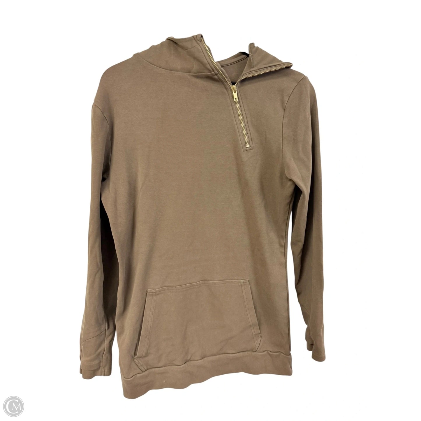 Sweatshirt Hoodie By Clothes Mentor In Brown, Size: Xl