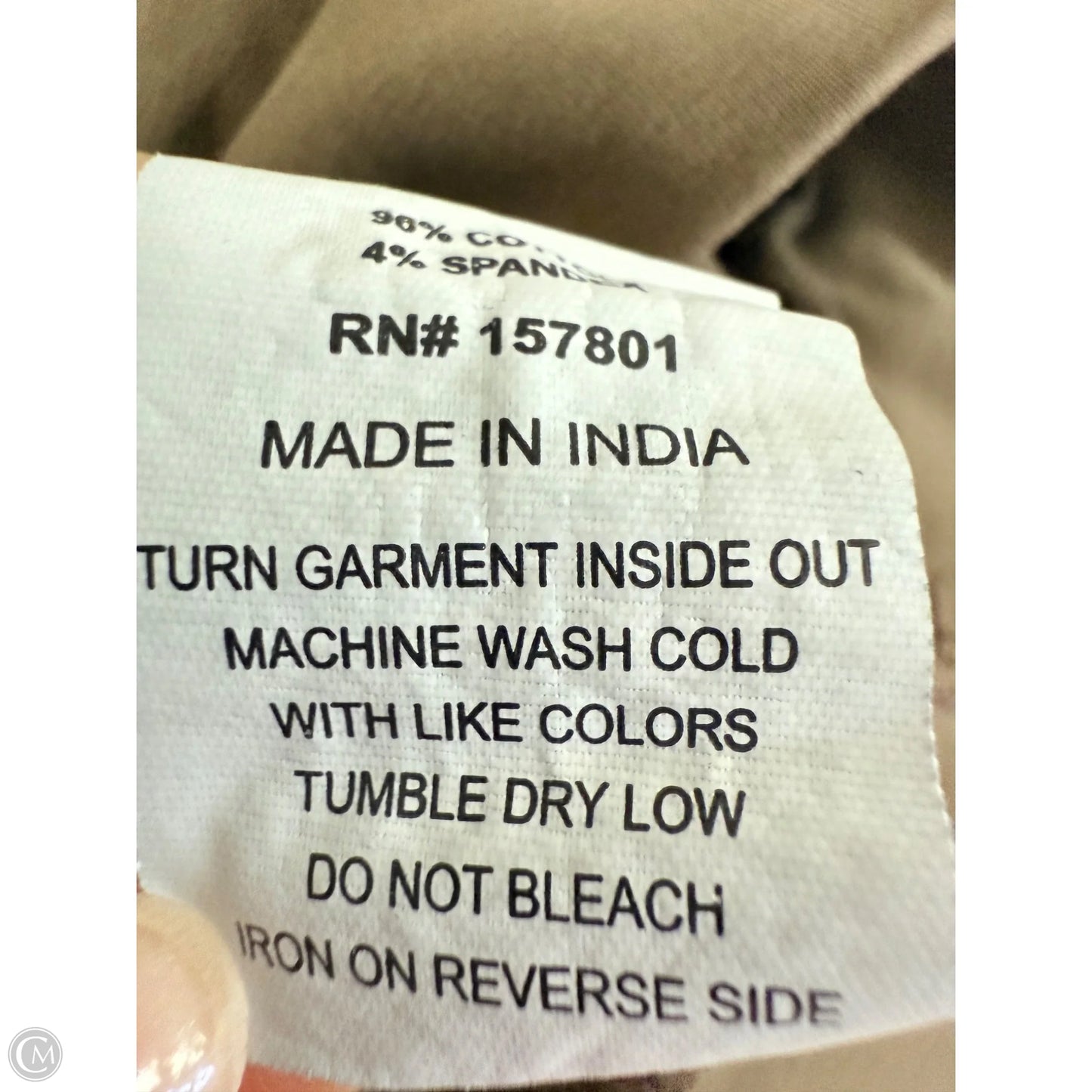 Sweatshirt Hoodie By Clothes Mentor In Brown, Size: Xl