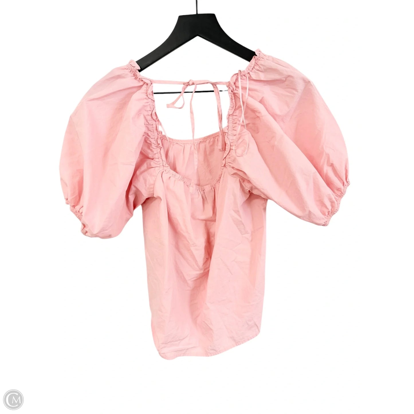 Top Short Sleeve By Nine West In Pink, Size: M
