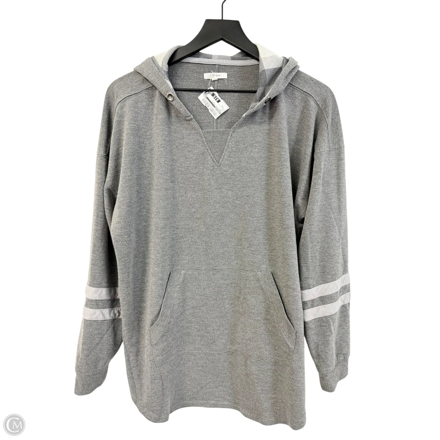 Sweatshirt Hoodie By Maurices In Grey, Size: Xl