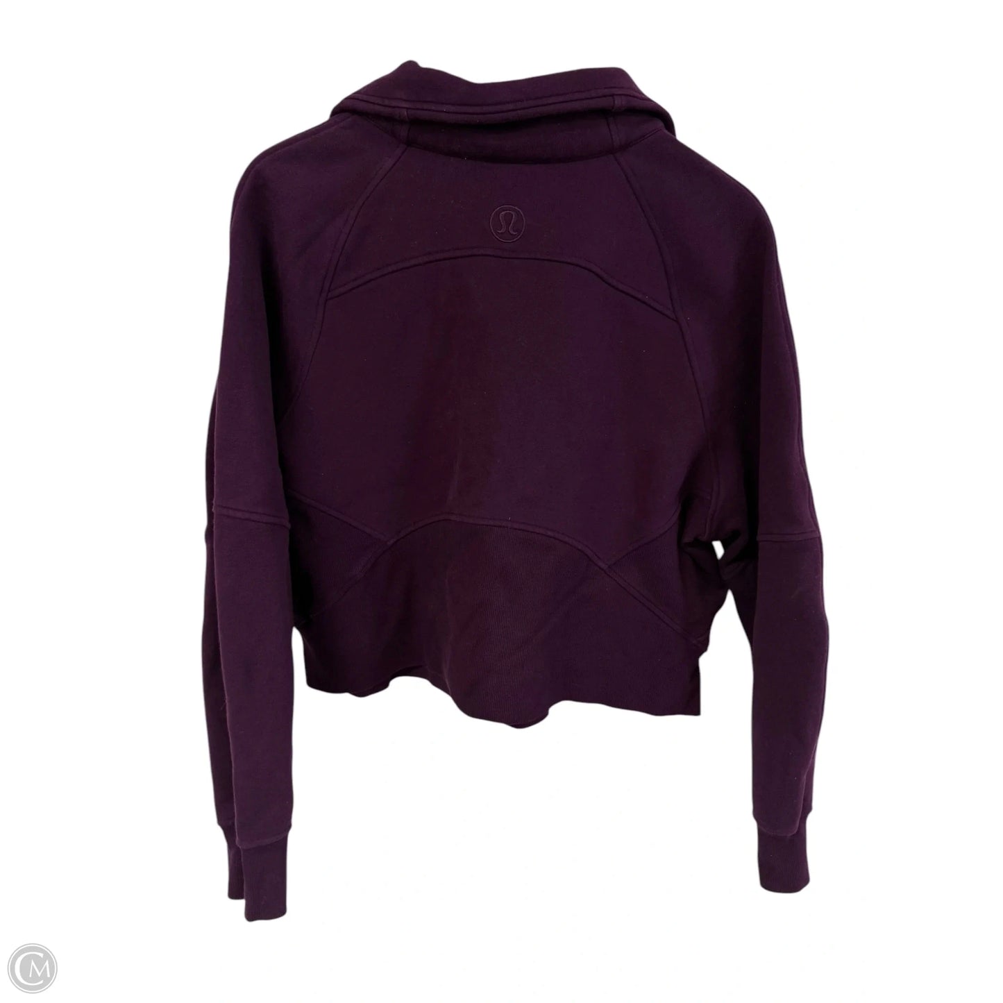 Sweatshirt Collar By Lululemon In Purple, Size: M