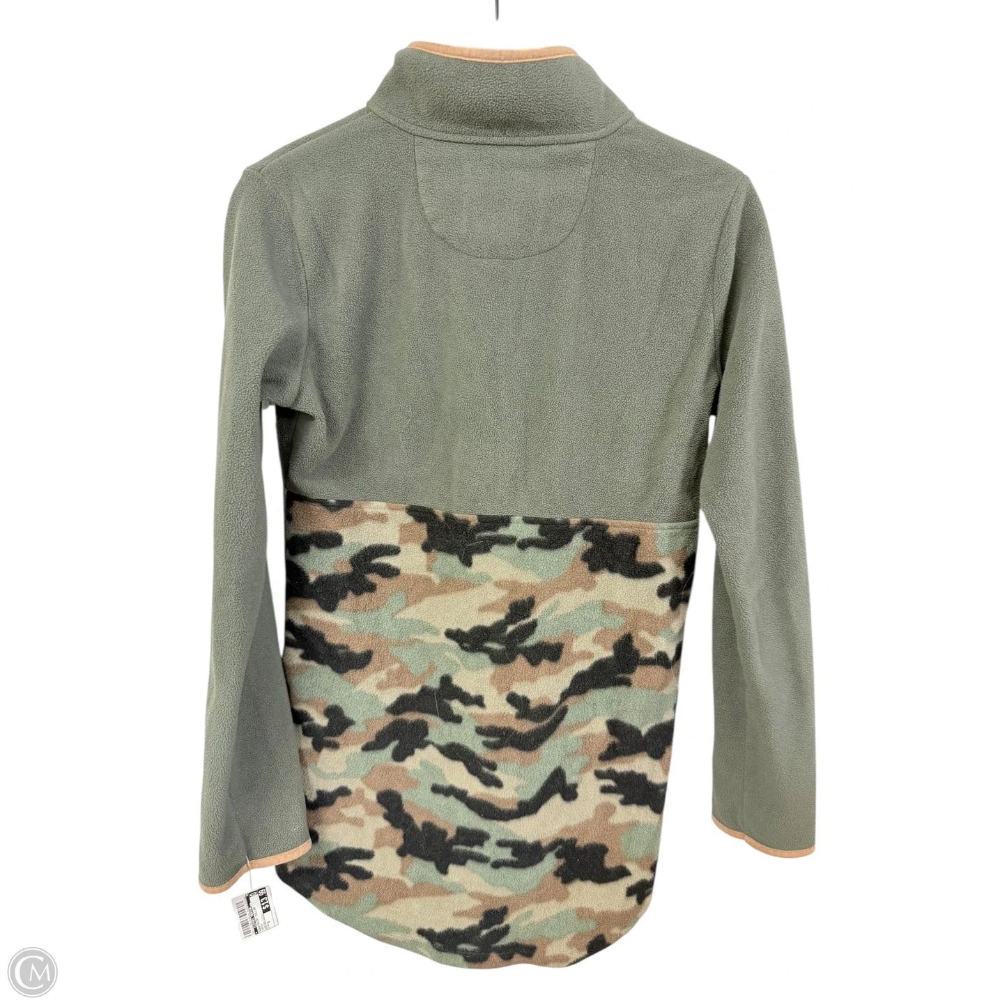 Sweatshirt Collar By Clothes Mentor In Green, Size: S
