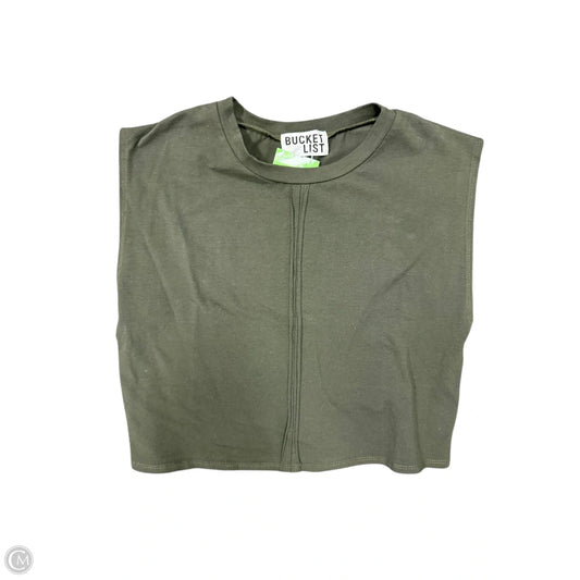 Top Short Sleeve By Cmc In Green, Size: S