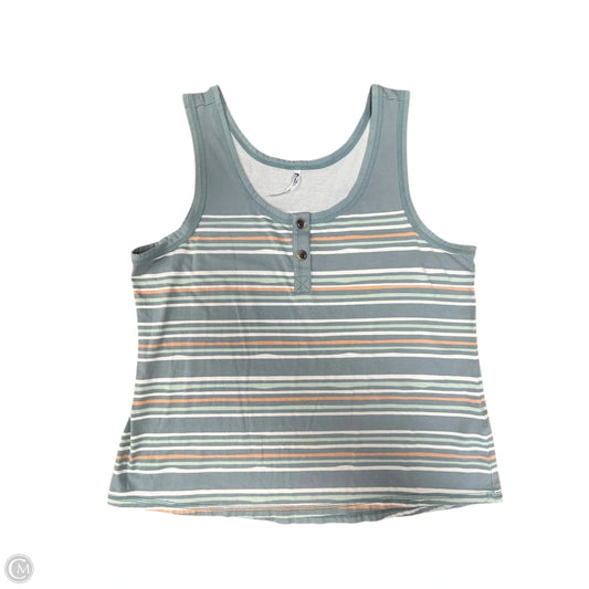Top Sleeveless By Kuhl In Blue, Size: L