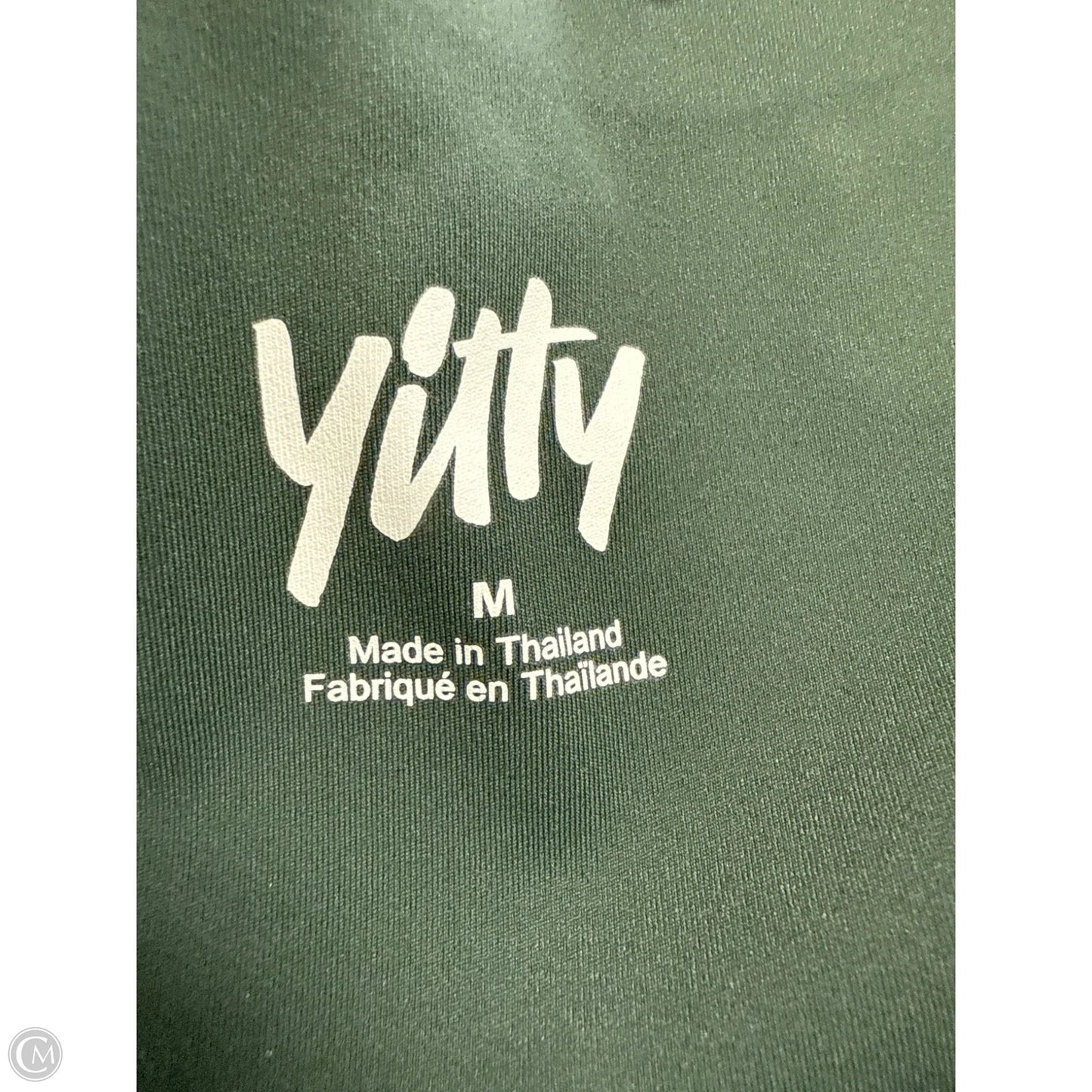 Athletic Pants By Cmc In Green, Size: M