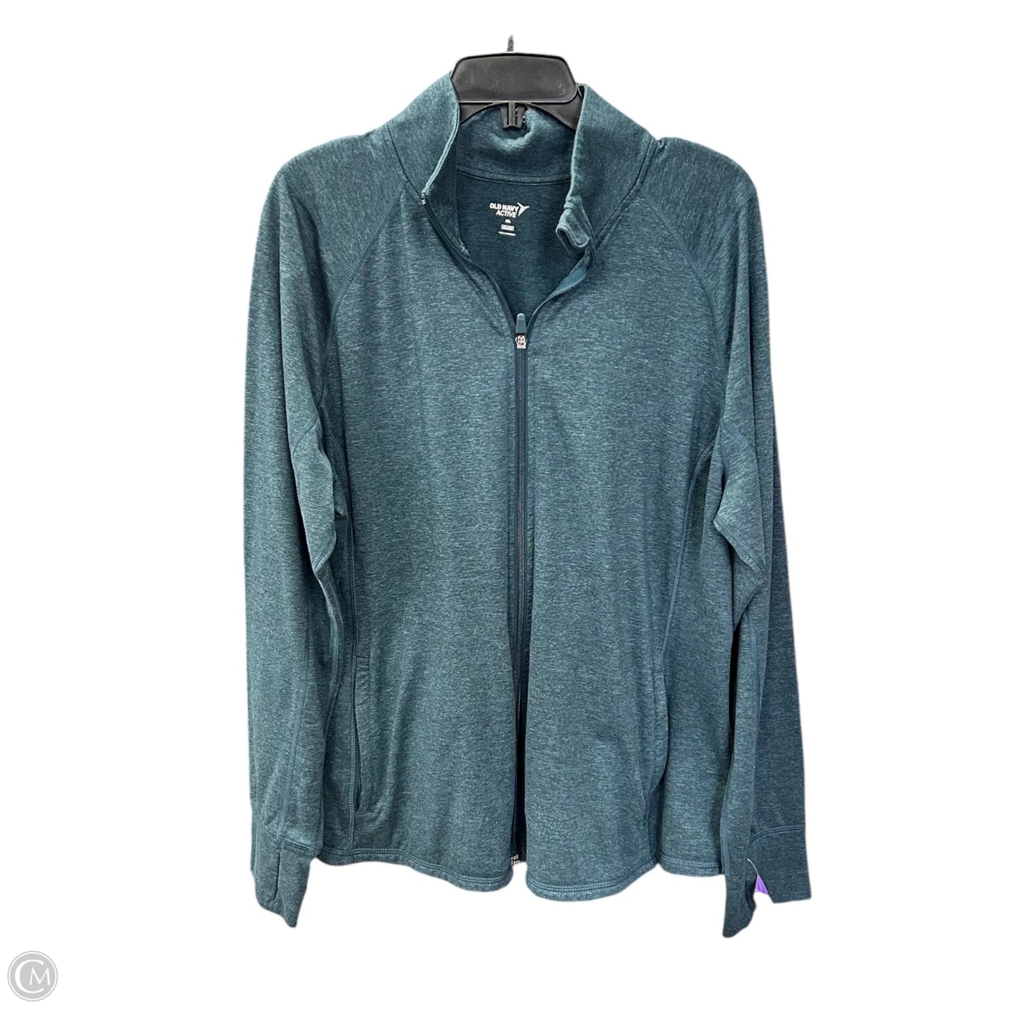Athletic Jacket By Old Navy In Blue, Size: Xxl