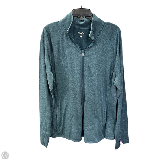 Athletic Jacket By Old Navy In Blue, Size: Xxl