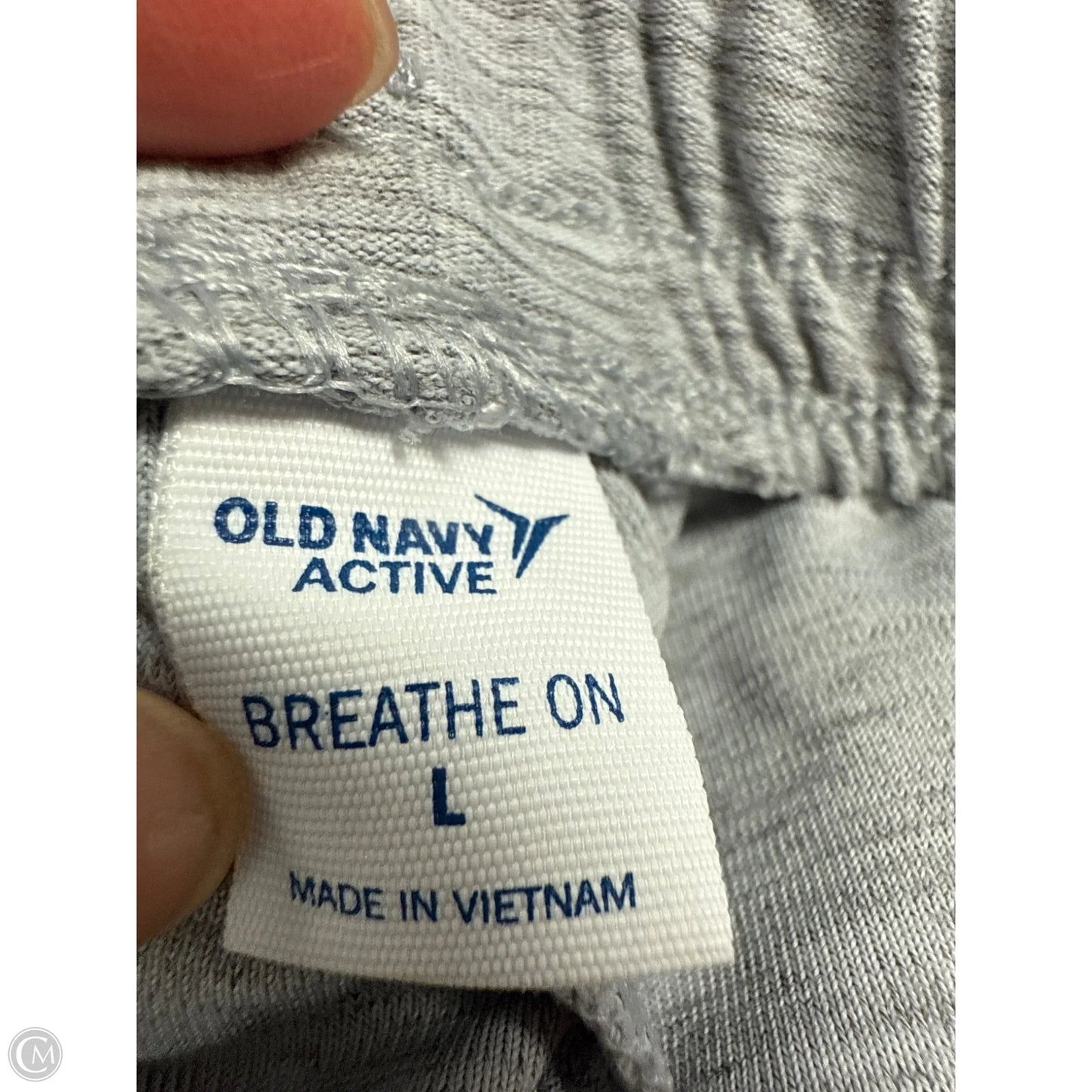 Athletic Pants By Old Navy In Grey, Size: L