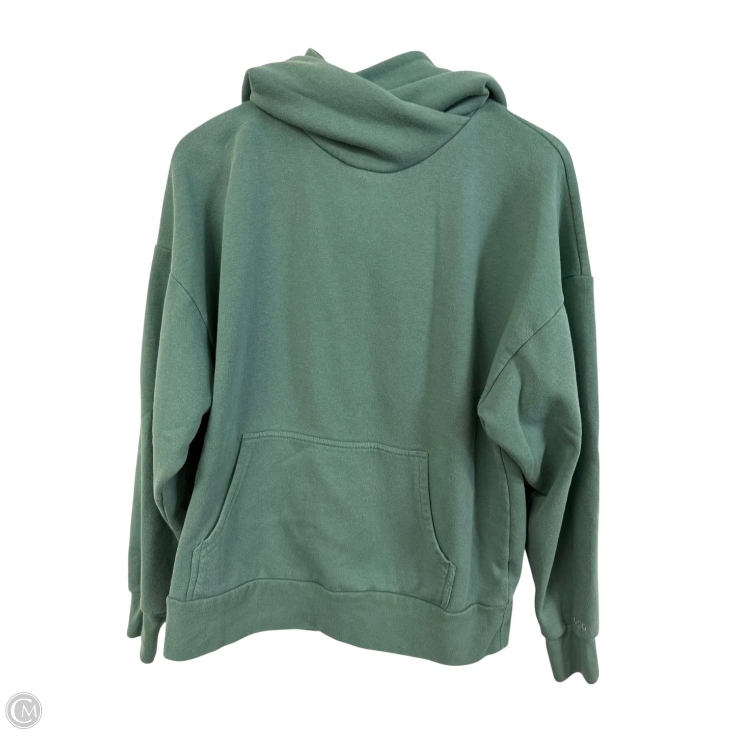 Sweatshirt Hoodie By Dsg Outerwear In Green, Size: M