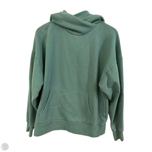 Sweatshirt Hoodie By Dsg Outerwear In Green, Size: M