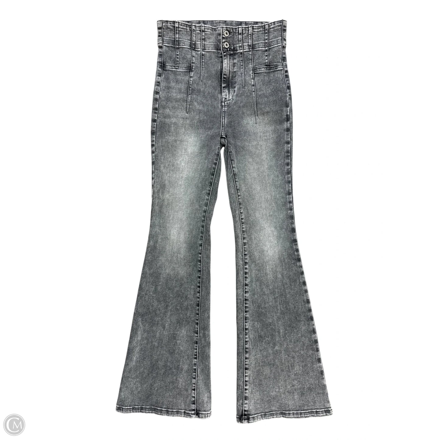 Jeans Flared By We The Free In Black Denim, Size: 8