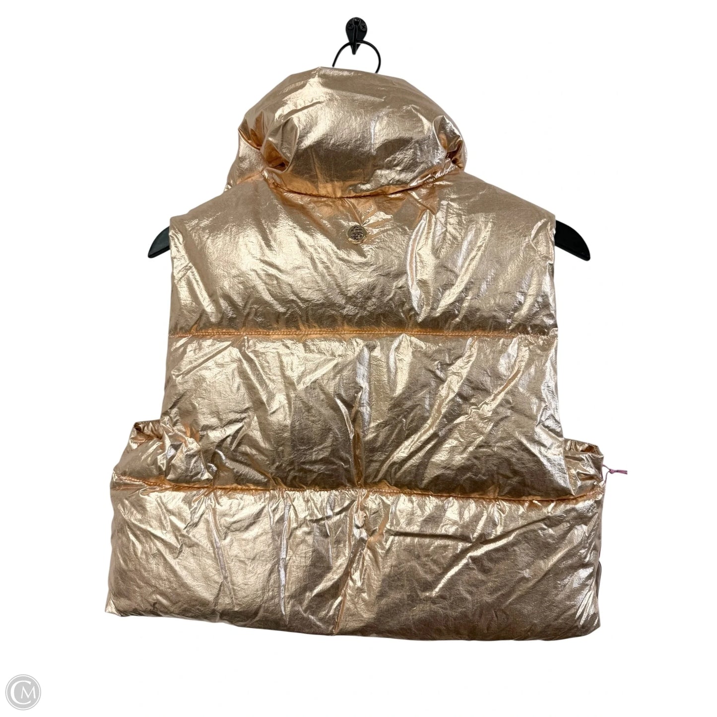 Vest Puffer & Quilted By Simply Southern In Rose Gold, Size: Xs