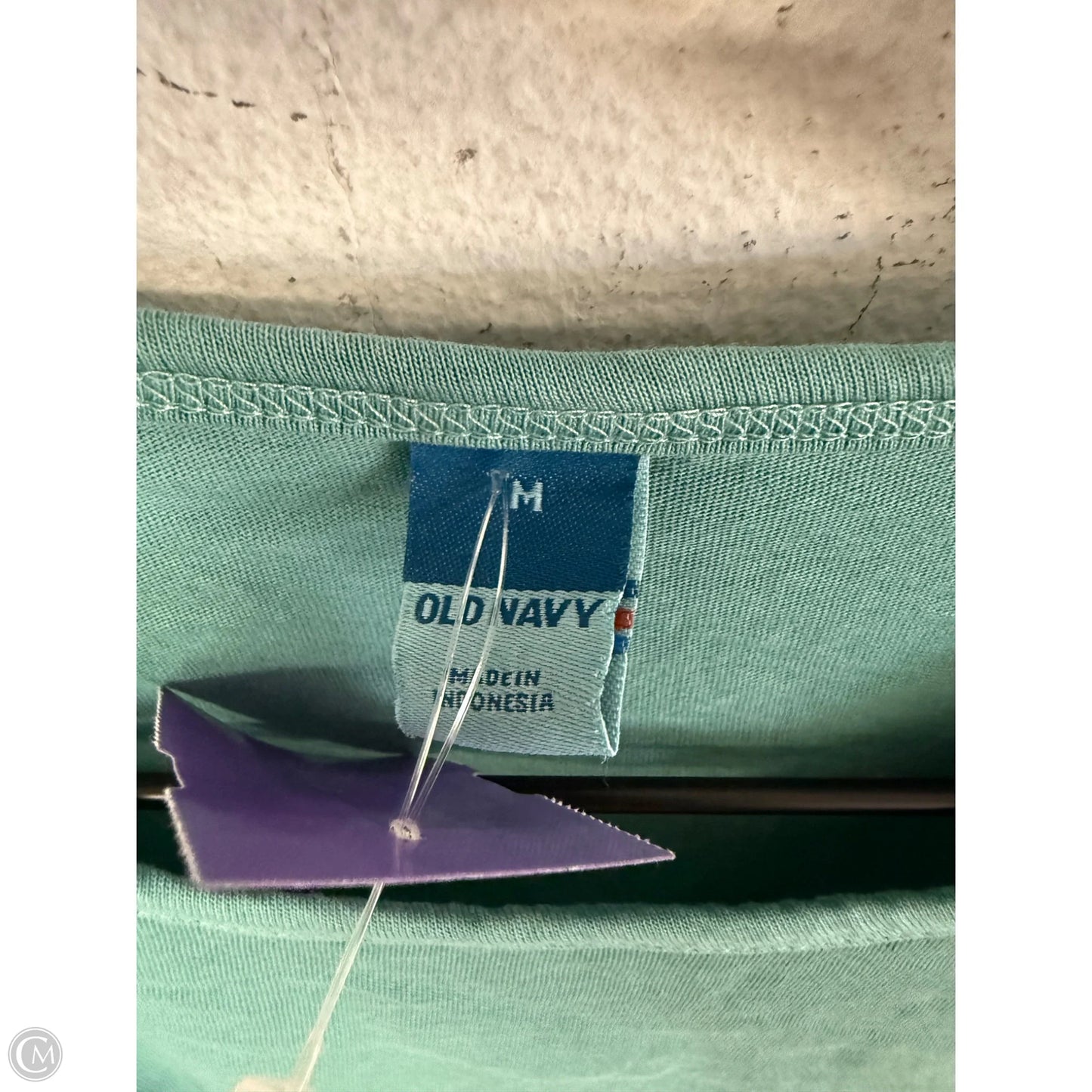 Top Long Sleeve By Old Navy In Green, Size: M