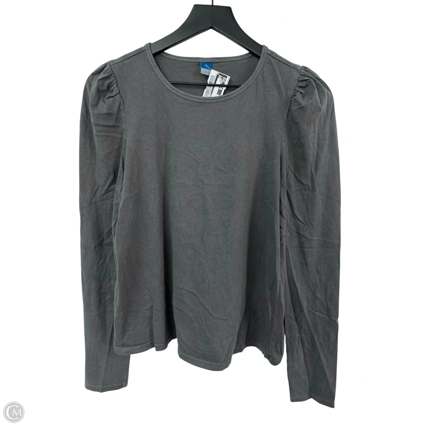 Top Long Sleeve By Old Navy In Grey, Size: M