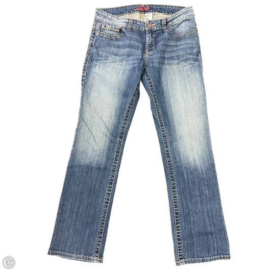Jeans Boot Cut By Cmc In Blue Denim, Size: 10
