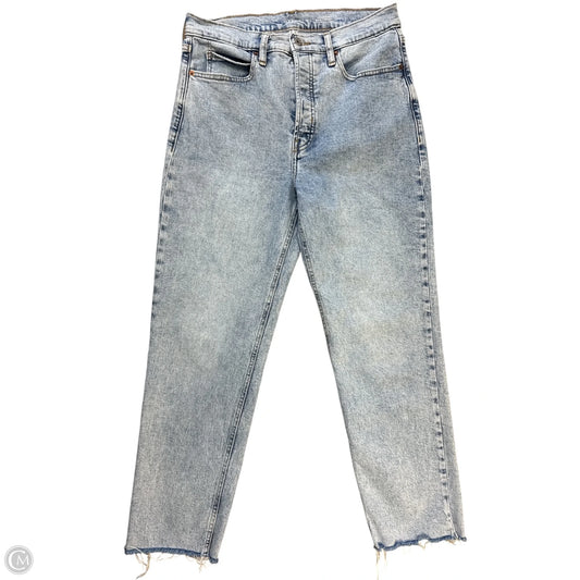 Jeans Straight By Old Navy In Blue Denim, Size: 10