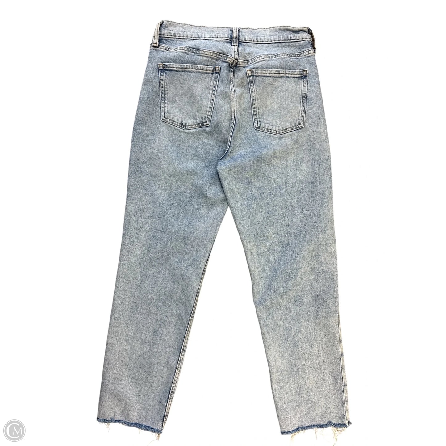 Jeans Straight By Old Navy In Blue Denim, Size: 10