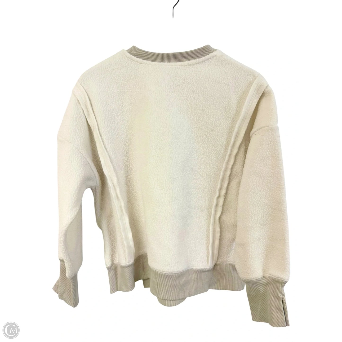 Sweatshirt Crewneck By Te Verde In White, Size: S