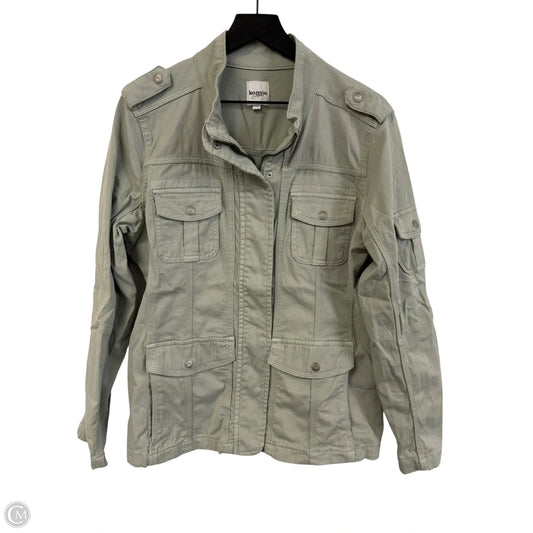 Jacket Denim By Kensie In Green Denim, Size: Xl