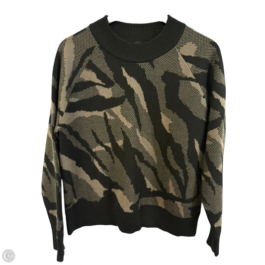 Sweater By Athleta In Black & Grey, Size: S