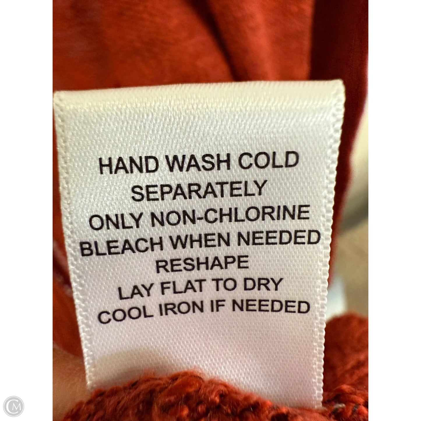 Sweater Cardigan By Clothes Mentor In Orange, Size: 2x