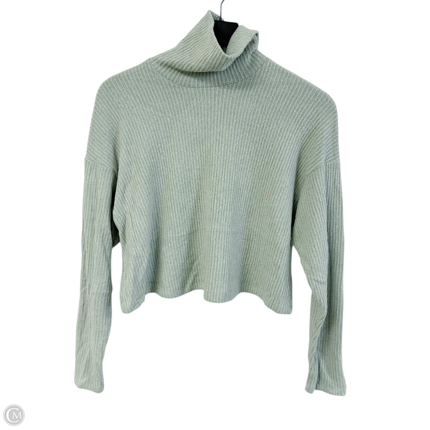 Top Long Sleeve By Moa Moa In Green, Size: M