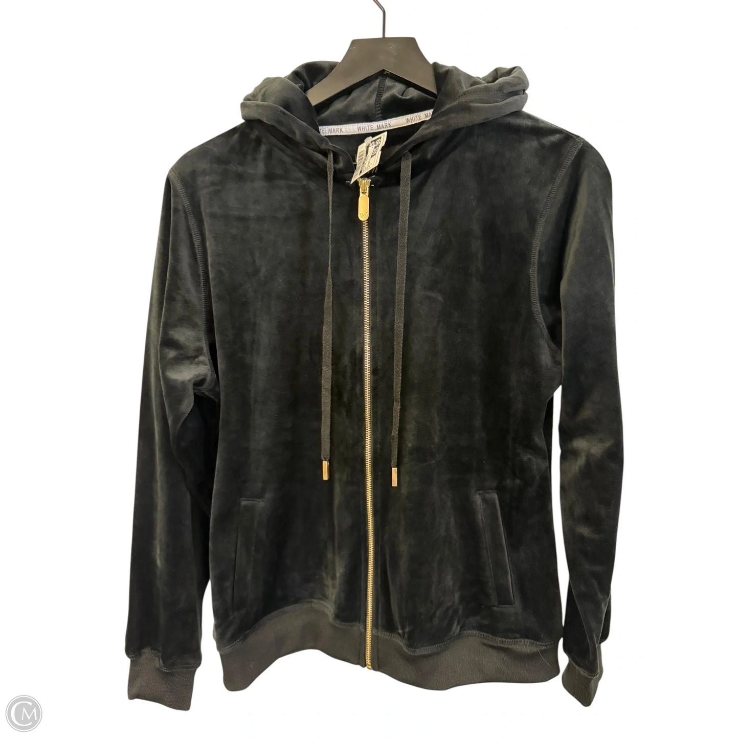 Sweatshirt Hoodie By Clothes Mentor In Black, Size: L