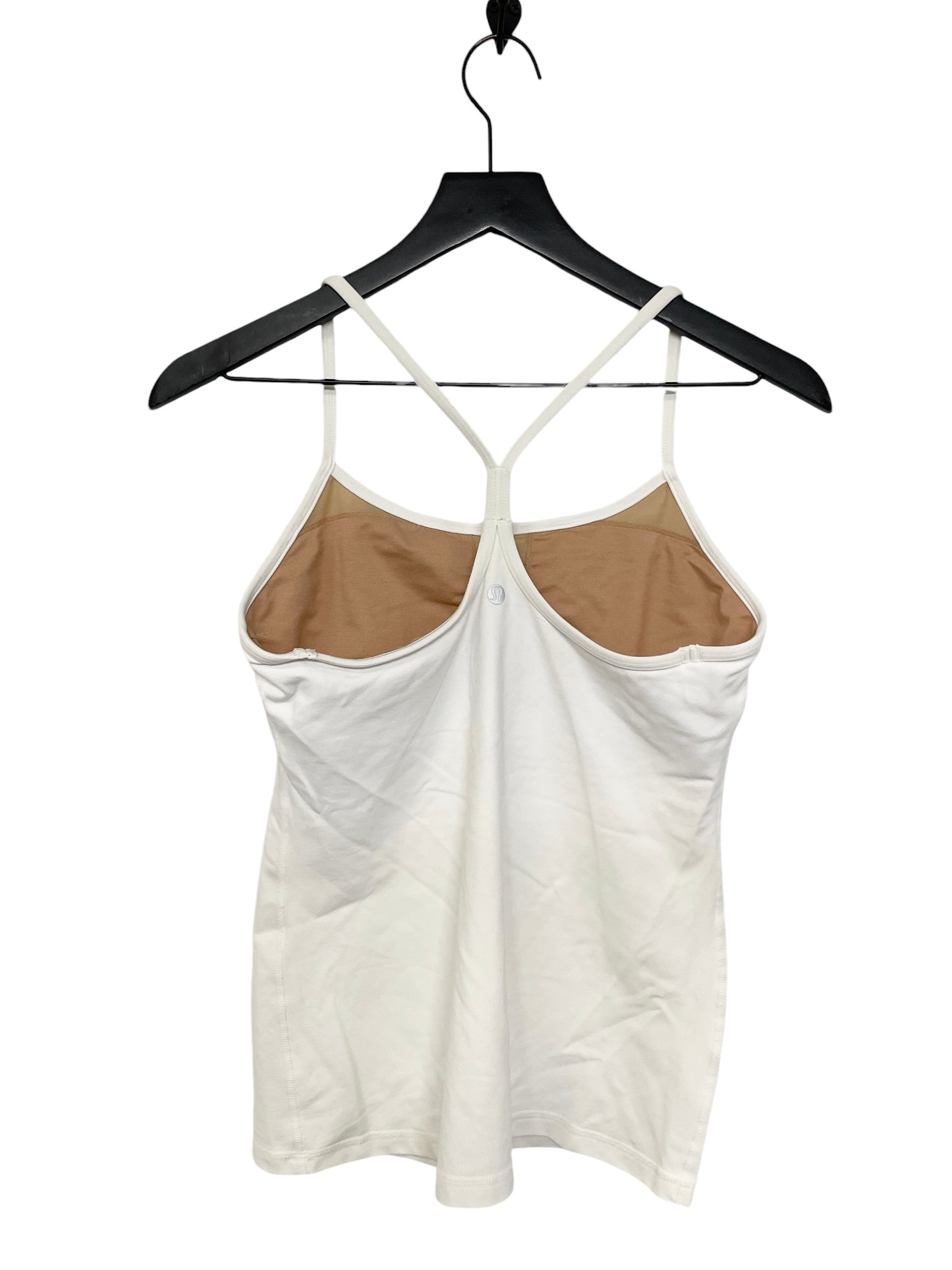 Athletic Tank Top By Lululemon In White, Size: 10