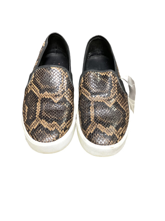 Shoes Flats By Vince In Snakeskin Print, Size: 8