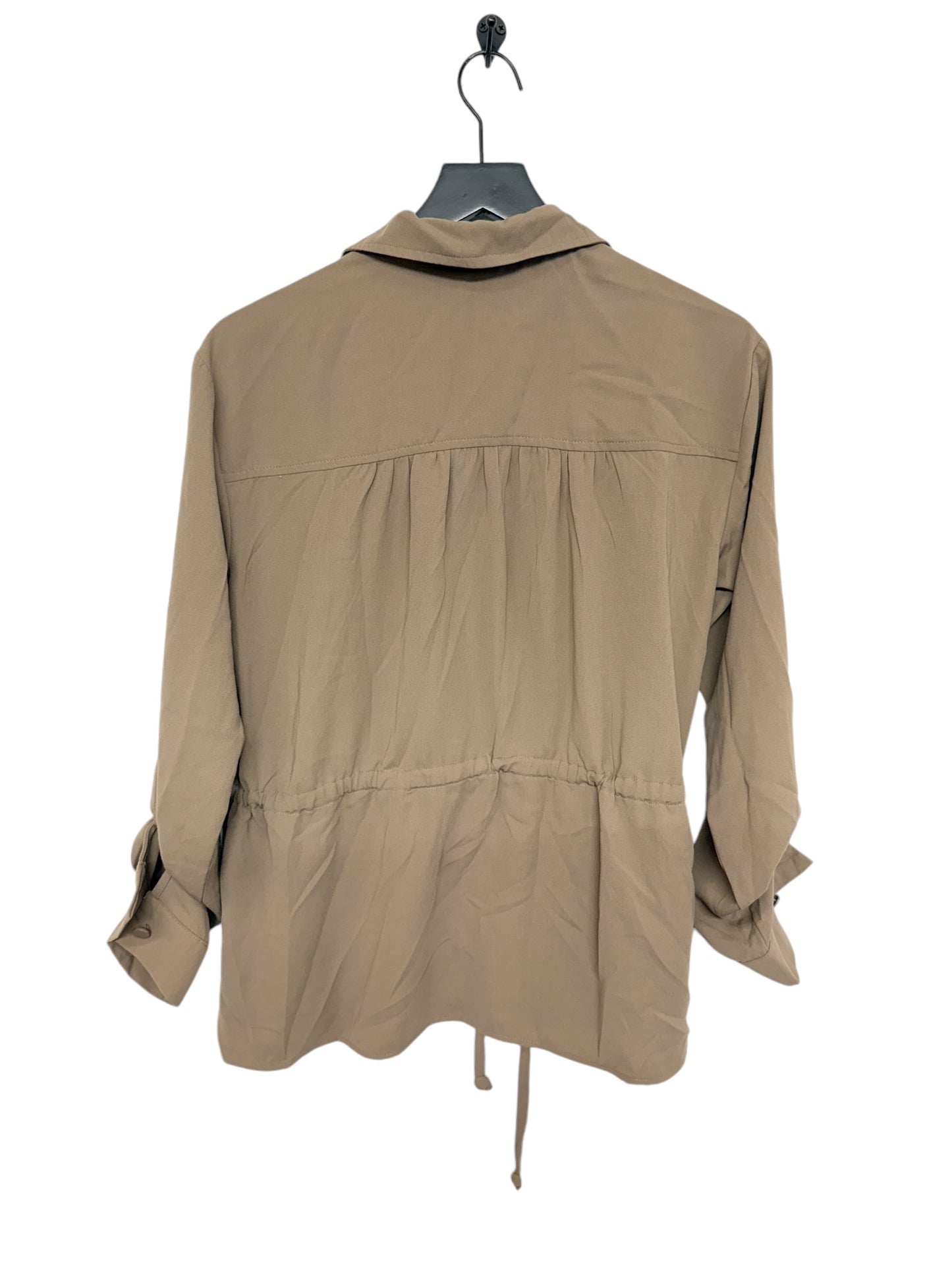 Jacket Other By Clothes Mentor In Tan, Size: S