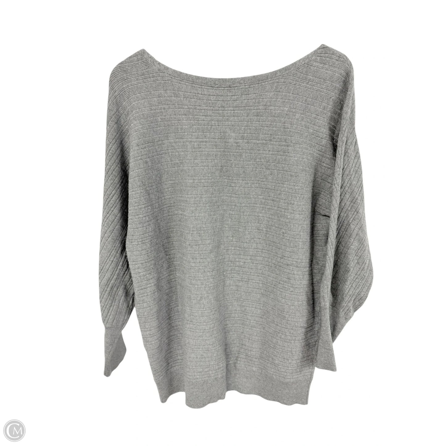 Sweater By Chicos In Grey, Size: L