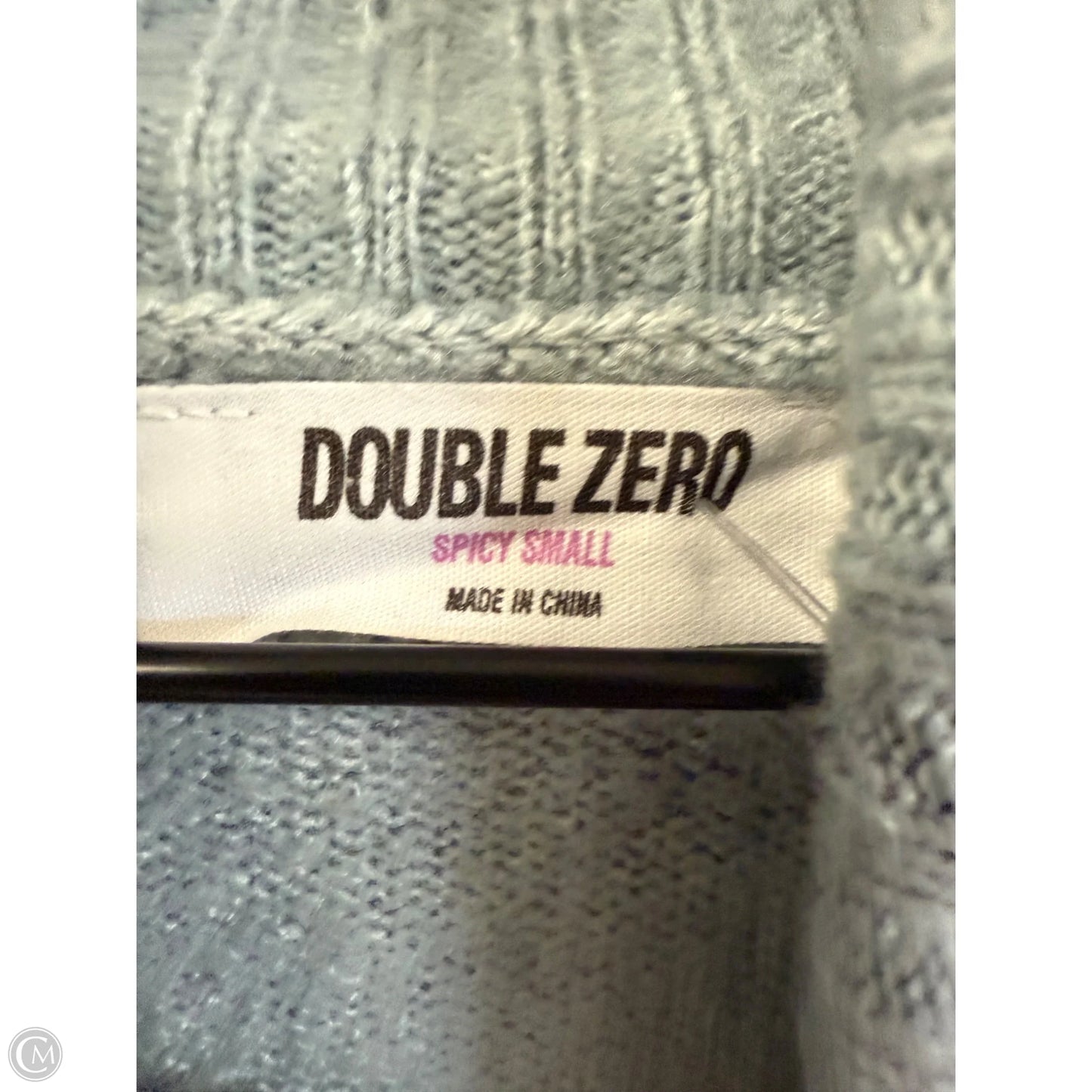 Sweater By Double Zero In Blue, Size: S