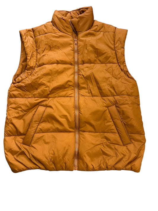 Vest Puffer & Quilted By Dsg Outerwear In Copper, Size: S