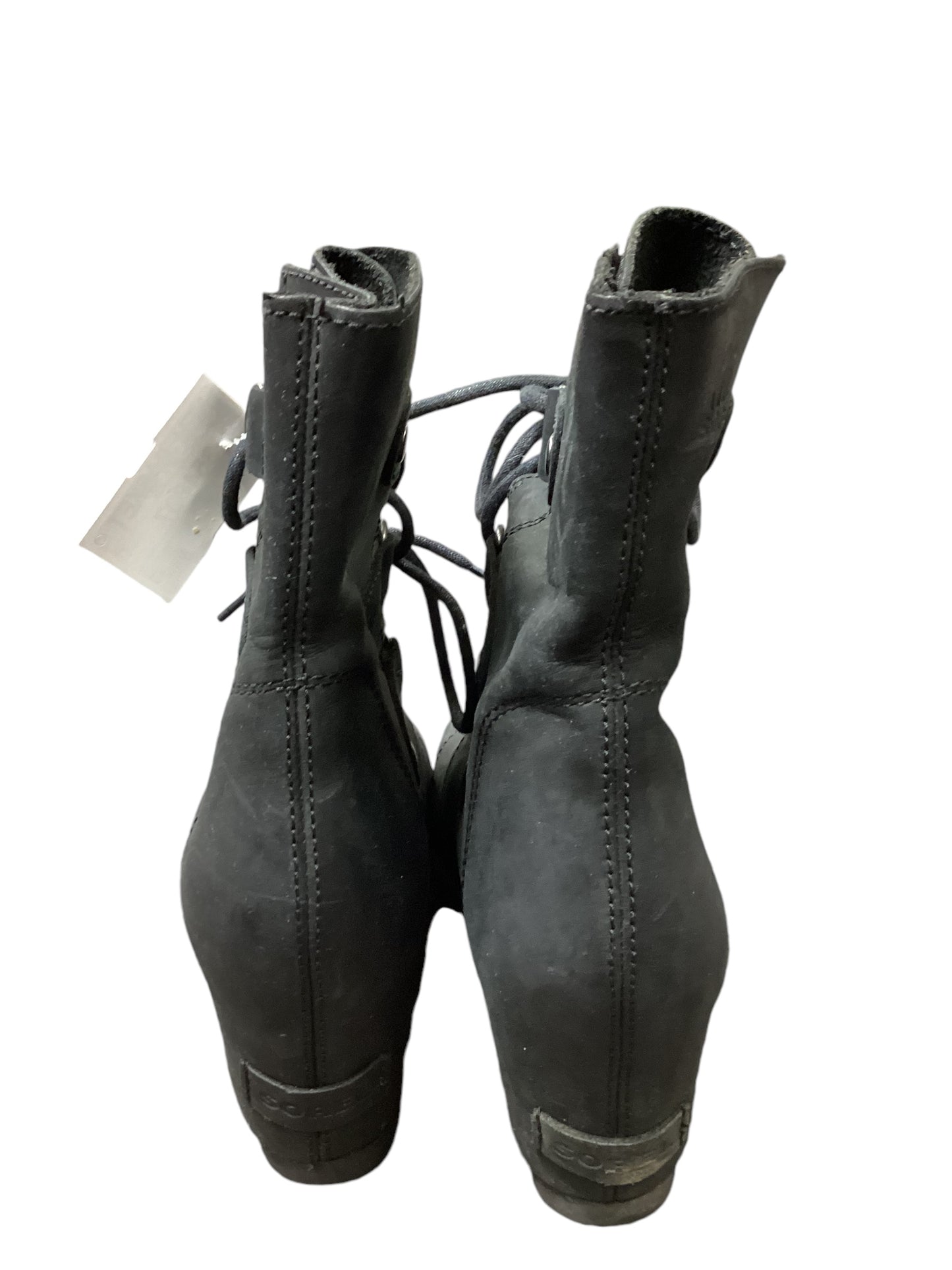 Boots Ankle Heels By Sorel In Black, Size: 8