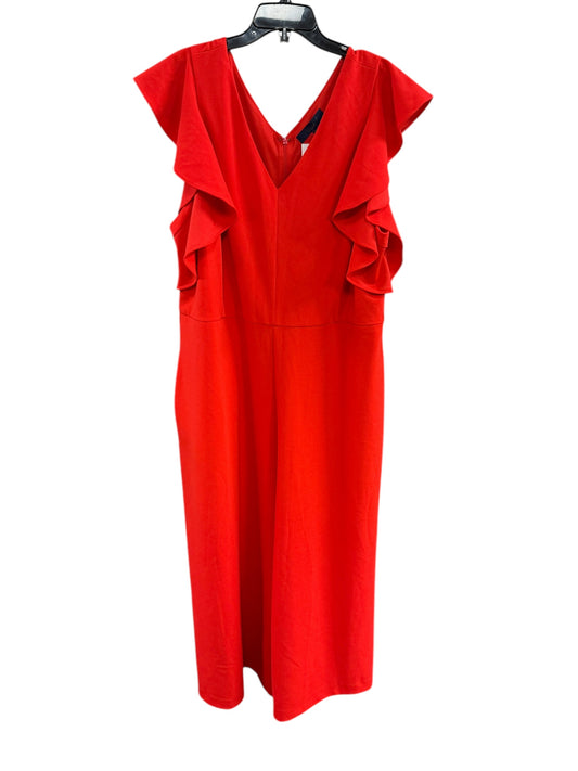 Jumpsuit By Rachel Roy In Red, Size: 20