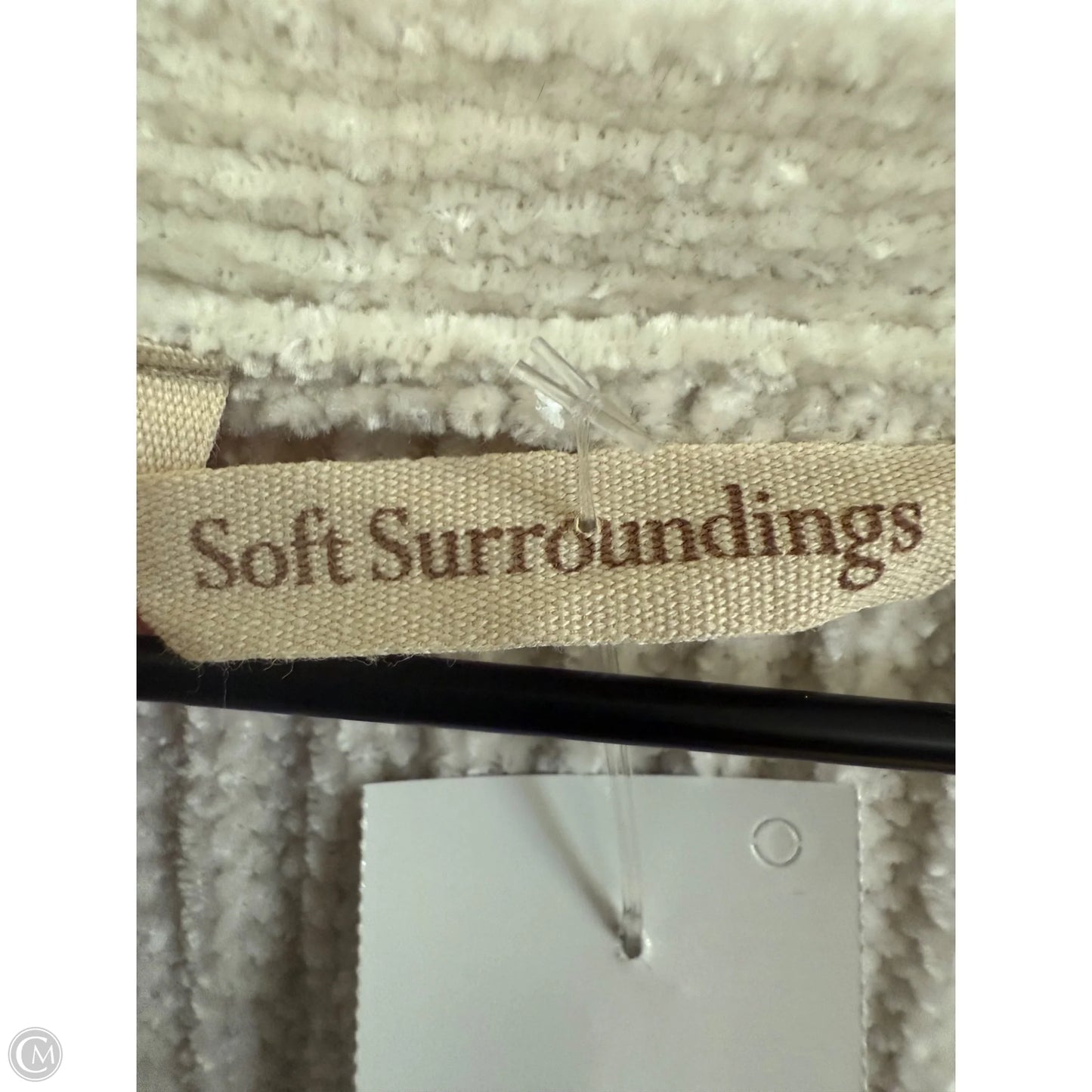 Sweater By Soft Surroundings In Cream, Size: L
