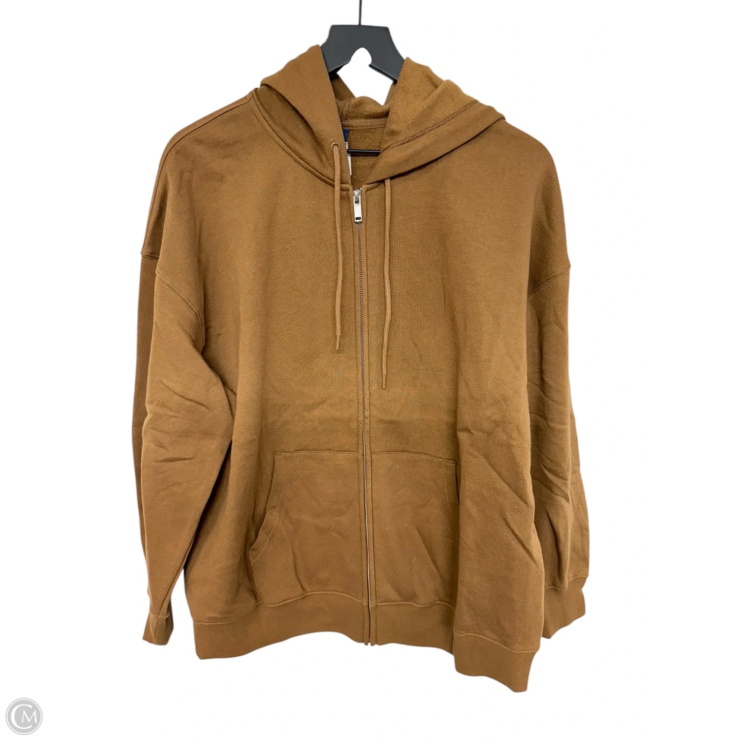 Sweatshirt Hoodie By Old Navy In Tan, Size: S