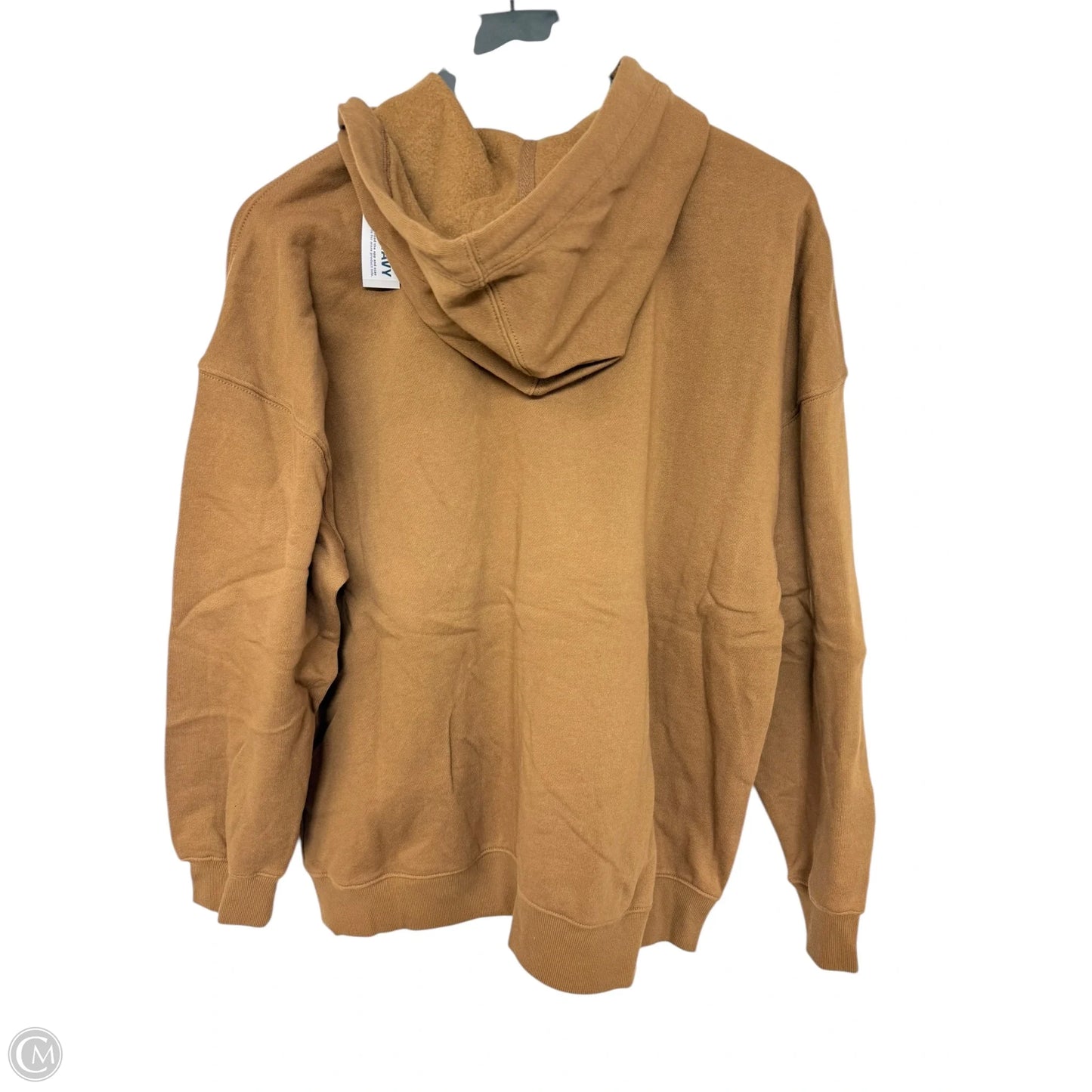 Sweatshirt Hoodie By Old Navy In Tan, Size: S