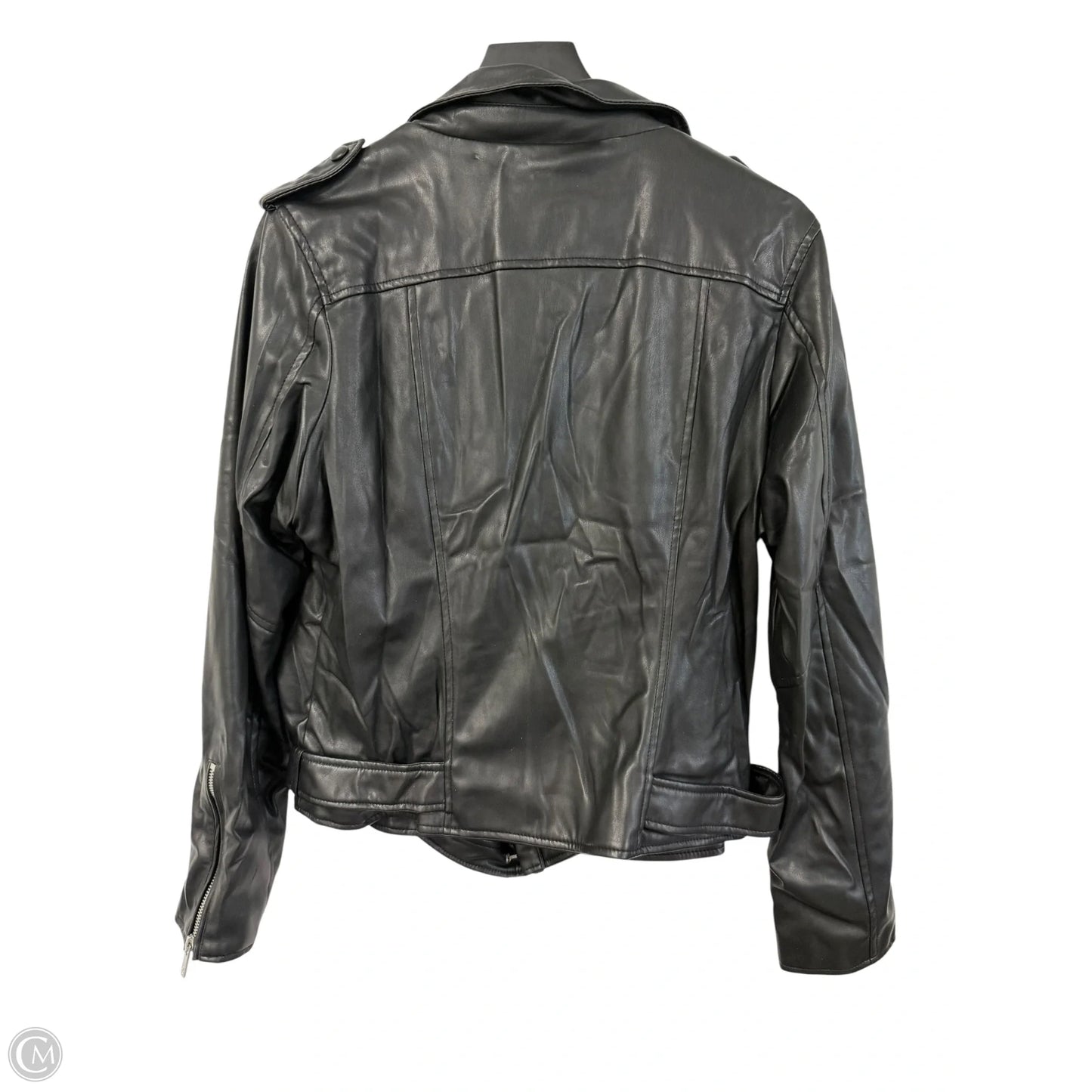 Jacket Moto By Cmc In Black, Size: Xl