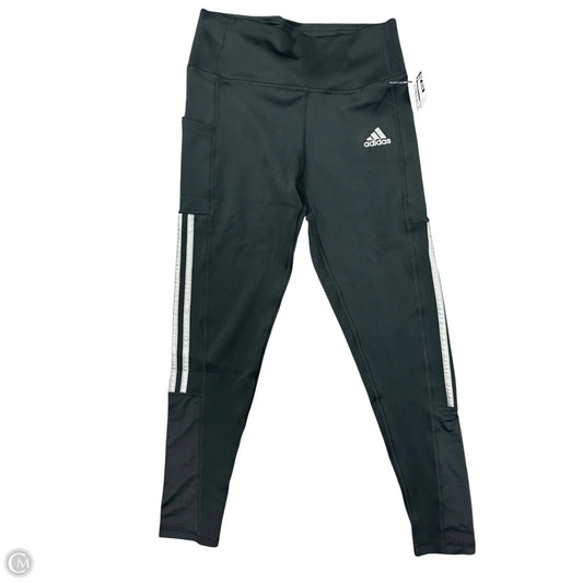 Athletic Leggings By Adidas In Black, Size: M