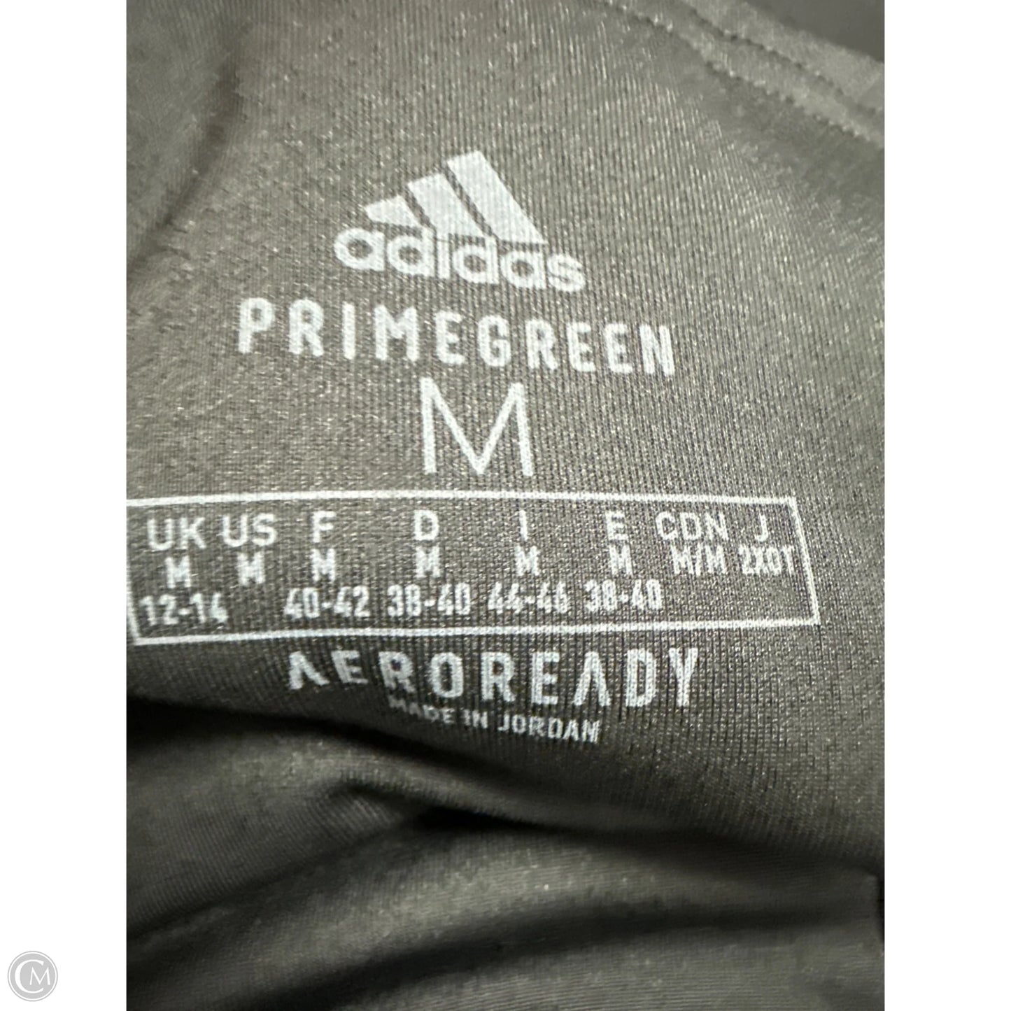 Athletic Leggings By Adidas In Black, Size: M