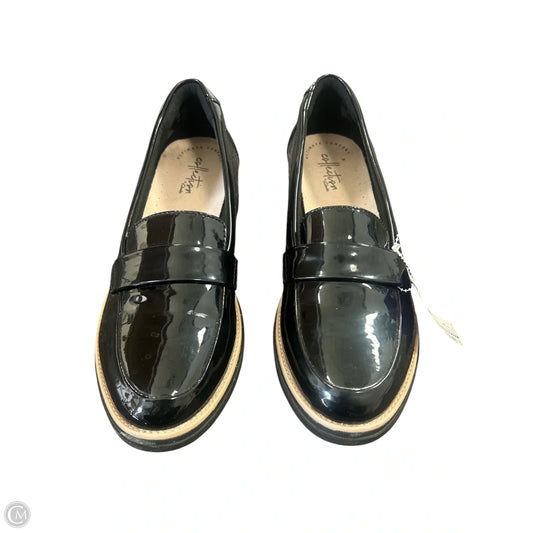Shoes Flats By Clarks In Black, Size: 9