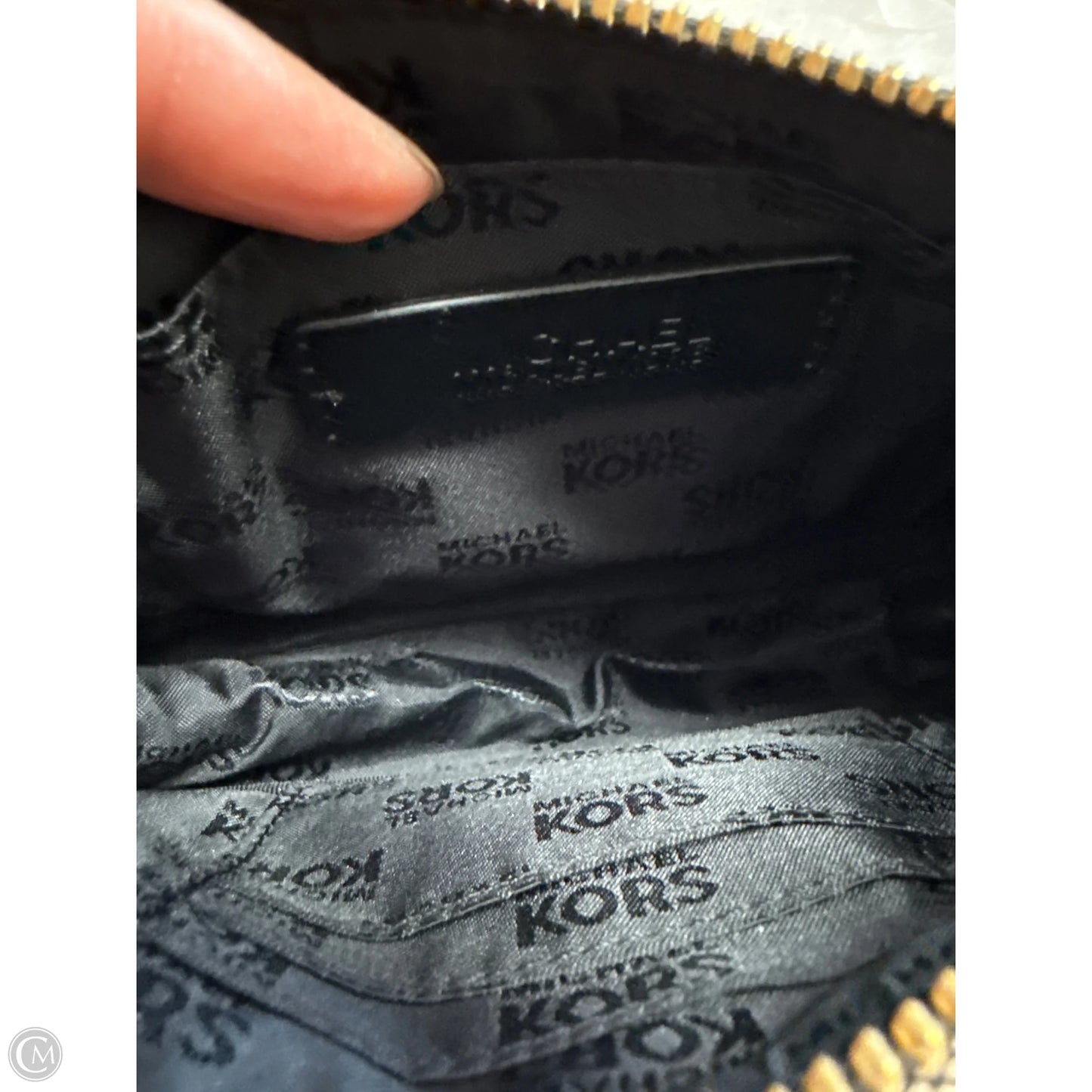 Makeup Bag Designer By Michael Kors, Size: Small