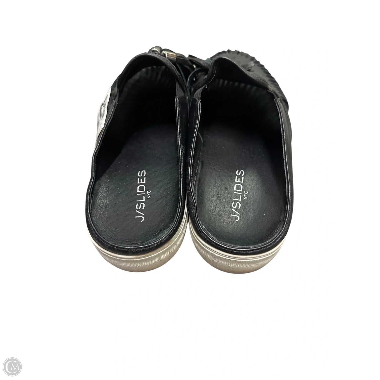 Shoes Flats By J Slides In Black, Size: 9.5